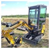 (JJ) 2024 AGT H13R Mini Excavator.
