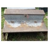 (F) Pride of the Farm Galvanized Pig Creep Feeder