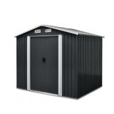 (AK) LandHonor Galvanized Metal Skylight Pent