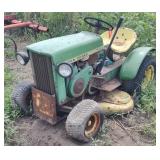 (A) John Deere 110 Lawn Tractor