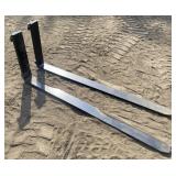 (BH) Wolverine 60" Skid Steer Quick Attach Forks