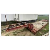 (V) 1987 Trail King 35 Ton Lowboy Trailer,
