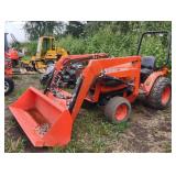 (AS) Kubota B1550 HST Compact Utility Tractor