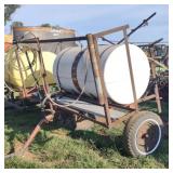 (AW) 200 Gallon Pull Type Sprayer,  clevis pin