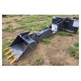 (E) 2024 Land Honor Skid Steer Digger 21"L Backhoe