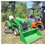 (FF) John Deere 1023E Subcompact Utility Tractor