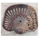 Aultman Miller & Co. Buckeye Akron Cast Iron Seat