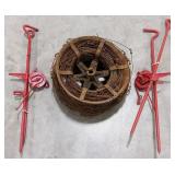 Check Row Corn Planter Marker Stakes and Wire