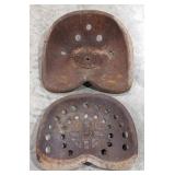 (2) Metal Tractor Seats