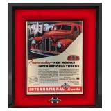 NPI International Trucks Countertop Adv. Sign