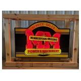 Custom Minneapolis-Moline Sales-Service Neon Sign