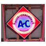 Custom Allis-Chalmers Tin Neon Sign