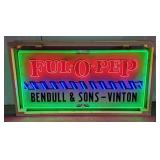 Ful-O-Pep Tin Neon Sign