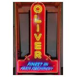 Custom Oliver Tin Neon Sign