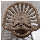 McCormick M488 Cast Iron Seat With Base