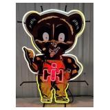 Custom International Harvester Bear Cub Neon Sign
