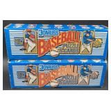 (J) Donruss 1989 baseball collector sets times