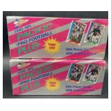(J) Pacifac 1991 pro football sealed collectors