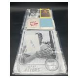 (D) Autograph index cards and photos not