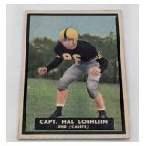 1951 Topps Magic Capt. Hal Loehlein Football Card
