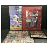 (D) Nolan Ryan Coca Cola baseball uncut sheet