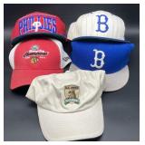 (DD) Vintage sports collector hats 5 total