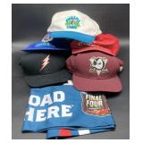 (DD) Collector hats and final four scarf