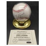 (GH) Greg Luzinski autograph baseball with