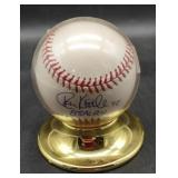 (GH) Ron Kittle autograph baseball not