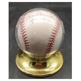 (GH) Ken harrelson  "Hawk" autograph baseball not