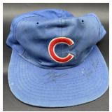 (DD) Chicago Cubs vintage signed snap back hat