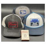 (DD) Bud light Mille lite and coors lite new with