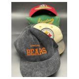 (DD) 5 vintage sports collector hats 5 total 4