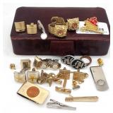 (S) Cufflinks, Money Clip, Tie Clips & More