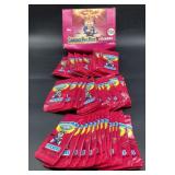 (J) Garbage pail kids 1985 stickers bubble gum