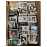 (Y) Large box baseball team cards and more
