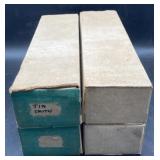 (Y) Baseball assorted collectible cards 4 boxes