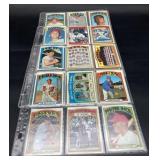 (QR) 1972 Topps baseball collector cards Allen