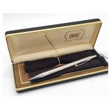 (S) Sterling Silver Cross Brand Pencil in Box