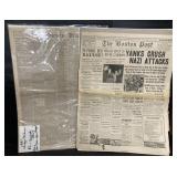 (D) Vintage Boston New York and Chicago 1800