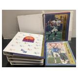 (J) 1992-93 Intimidatir bio sheet NFL football