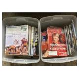(E) Sports illustrated magazines 2 totes