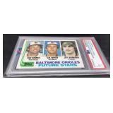 (DY) Cal Ripken 1982 Topps rookie card no21 PSA