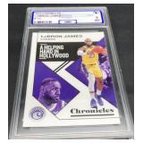 (DY) Labron James 2019 Chronicles graded 9 mint
