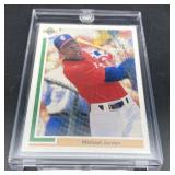 (DY) Michael Jordan 1991 upper deck baseball