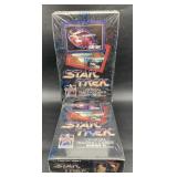 (J) Star Trek 1991 sealed wax boxes collector