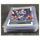 (N) Tom Brady Football cards 14 total
