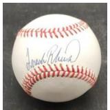 (TU) Frank Robinson autograph baseball not