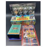 (E) Bowman sealed 1991 football set and sports