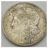 (JJ) Silver 1921 Morgan Dollar